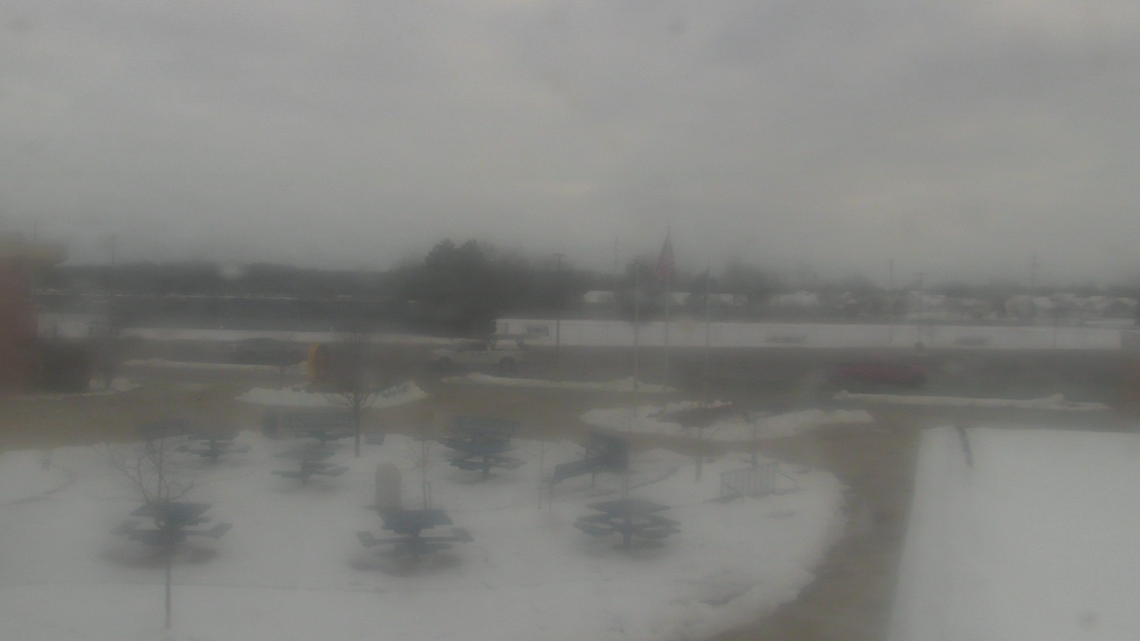 Thumbnail for current weather camera view from Owosso High School in Owosso, Michigan