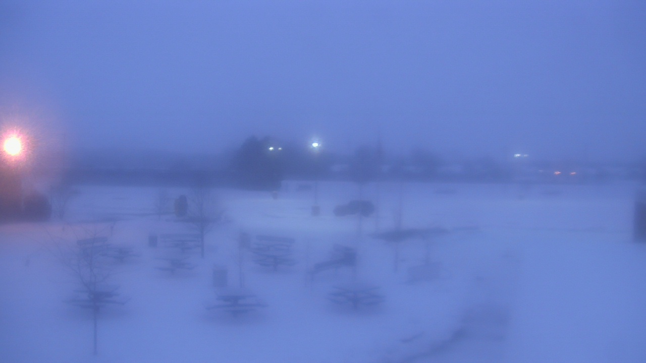 Thumbnail for current weather camera view from Owosso High School in Owosso, Michigan