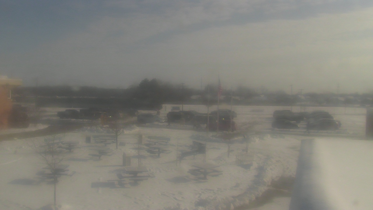 Thumbnail for current weather camera view from Owosso High School in Owosso, Michigan