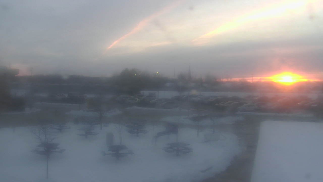 Thumbnail for current weather camera view from Owosso High School in Owosso, Michigan
