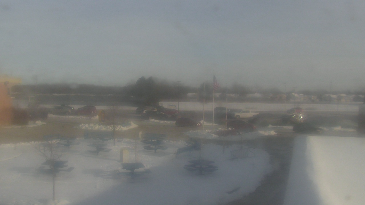Thumbnail for current weather camera view from Owosso High School in Owosso, Michigan