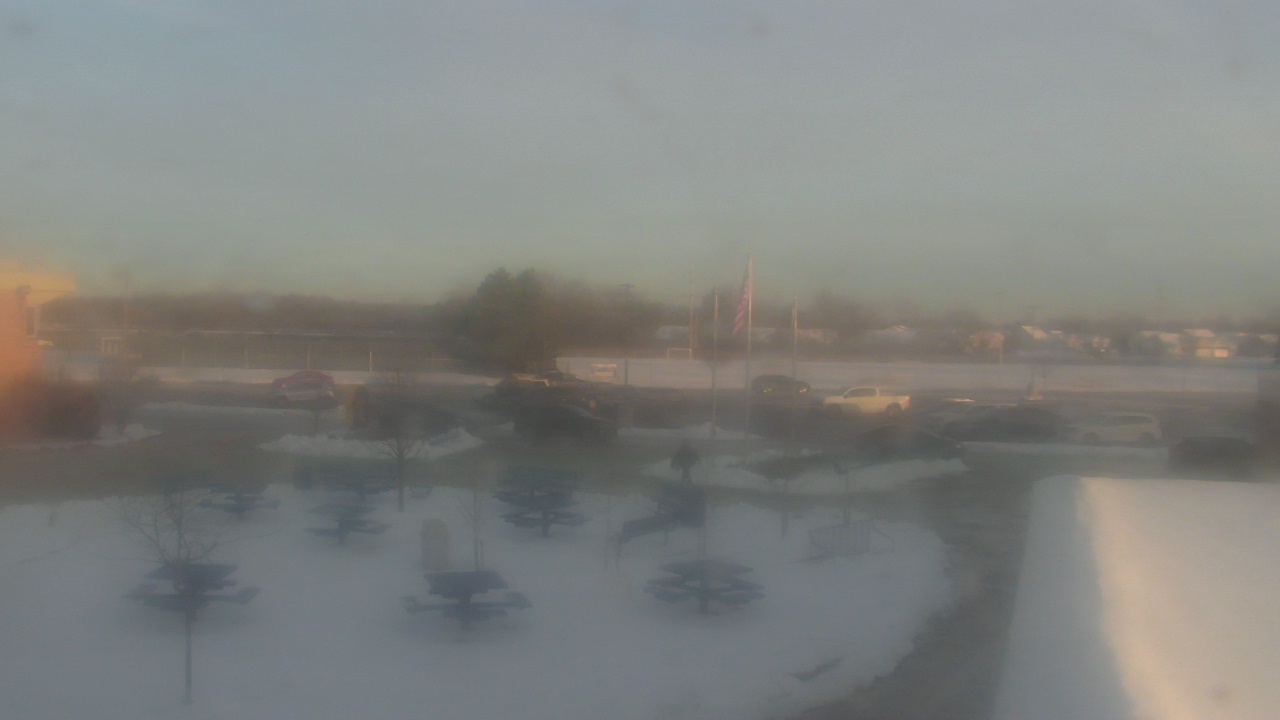Thumbnail for current weather camera view from Owosso High School in Owosso, Michigan