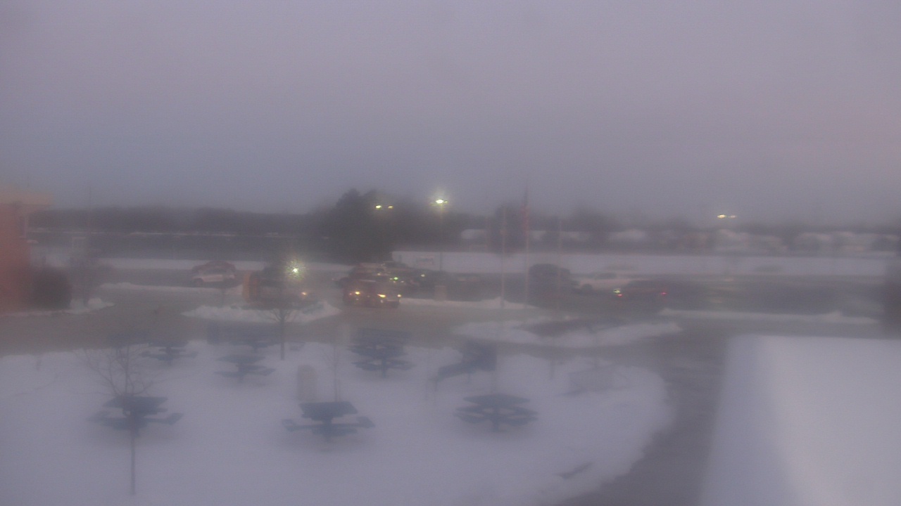Thumbnail for current weather camera view from Owosso High School in Owosso, Michigan