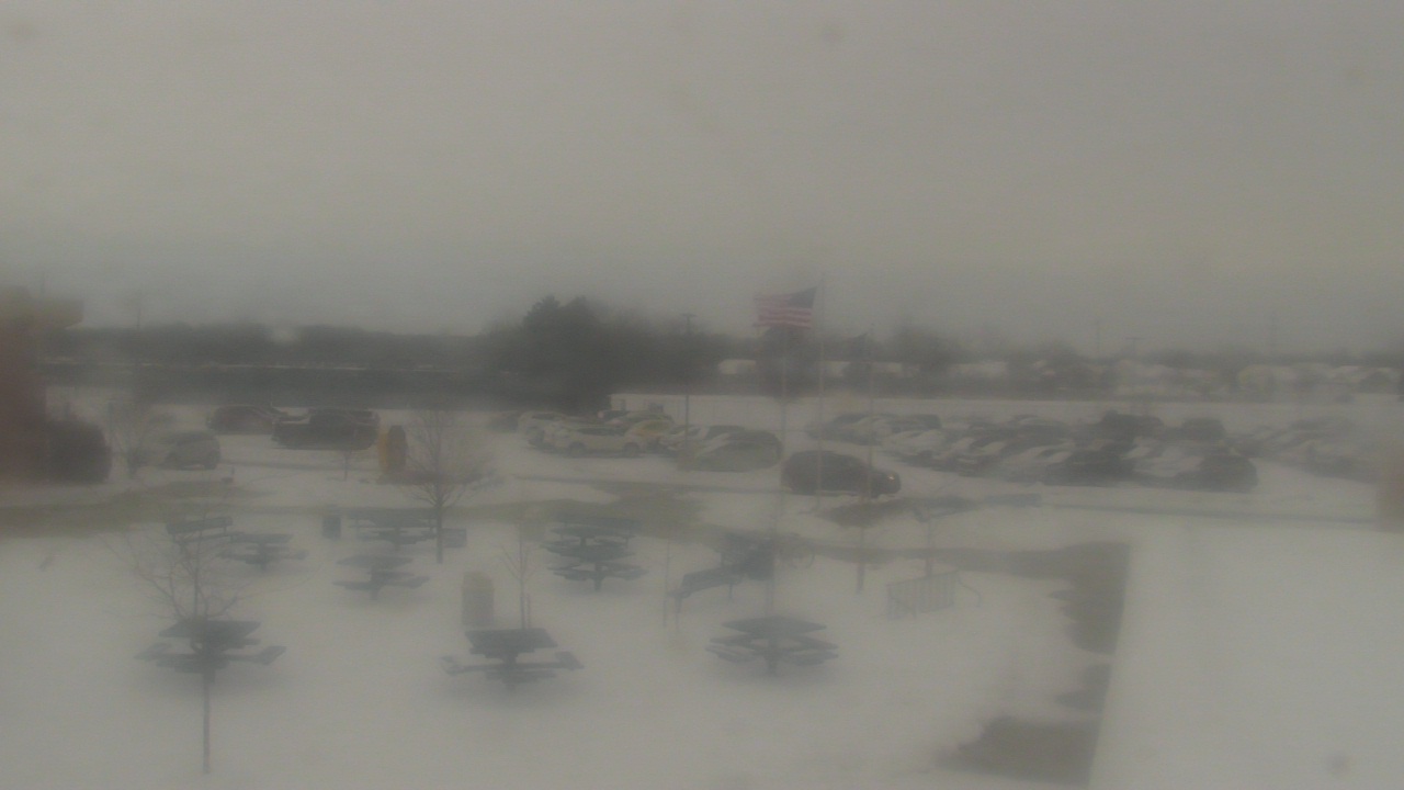 Thumbnail for current weather camera view from Owosso High School in Owosso, Michigan