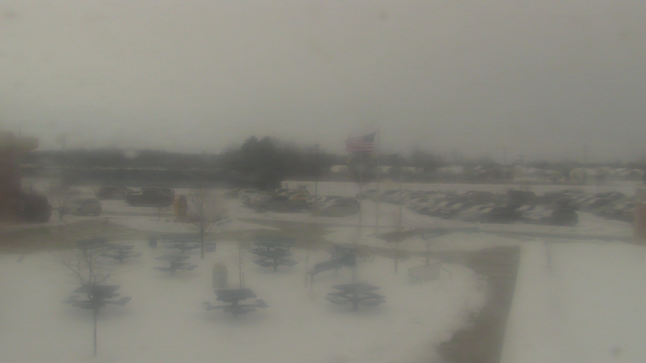 Thumbnail for current weather camera view from Owosso High School in Owosso, Michigan