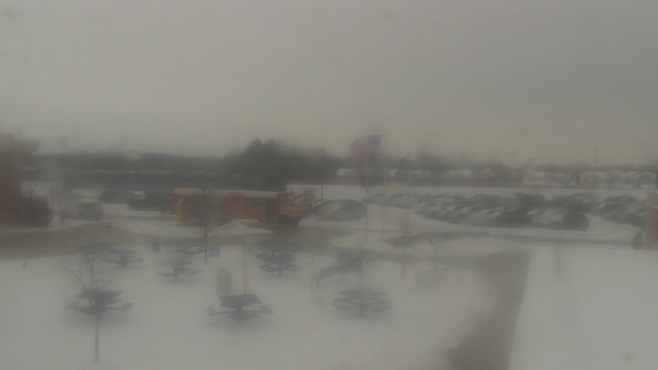 Thumbnail for current weather camera view from Owosso High School in Owosso, Michigan