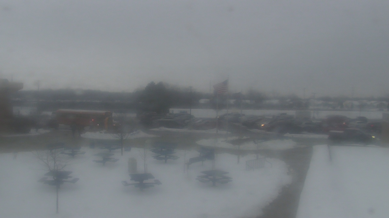 Thumbnail for current weather camera view from Owosso High School in Owosso, Michigan