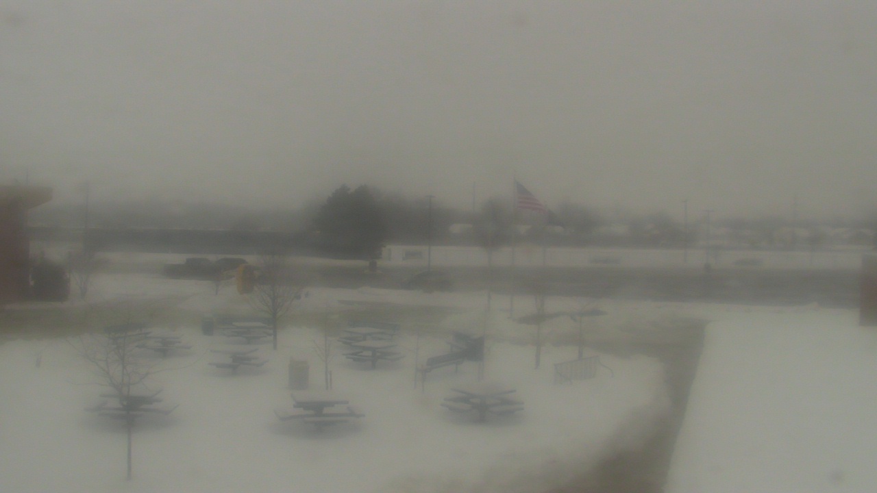 Thumbnail for current weather camera view from Owosso High School in Owosso, Michigan