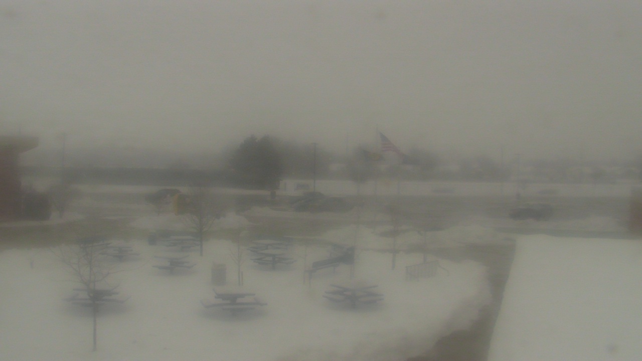 Thumbnail for current weather camera view from Owosso High School in Owosso, Michigan