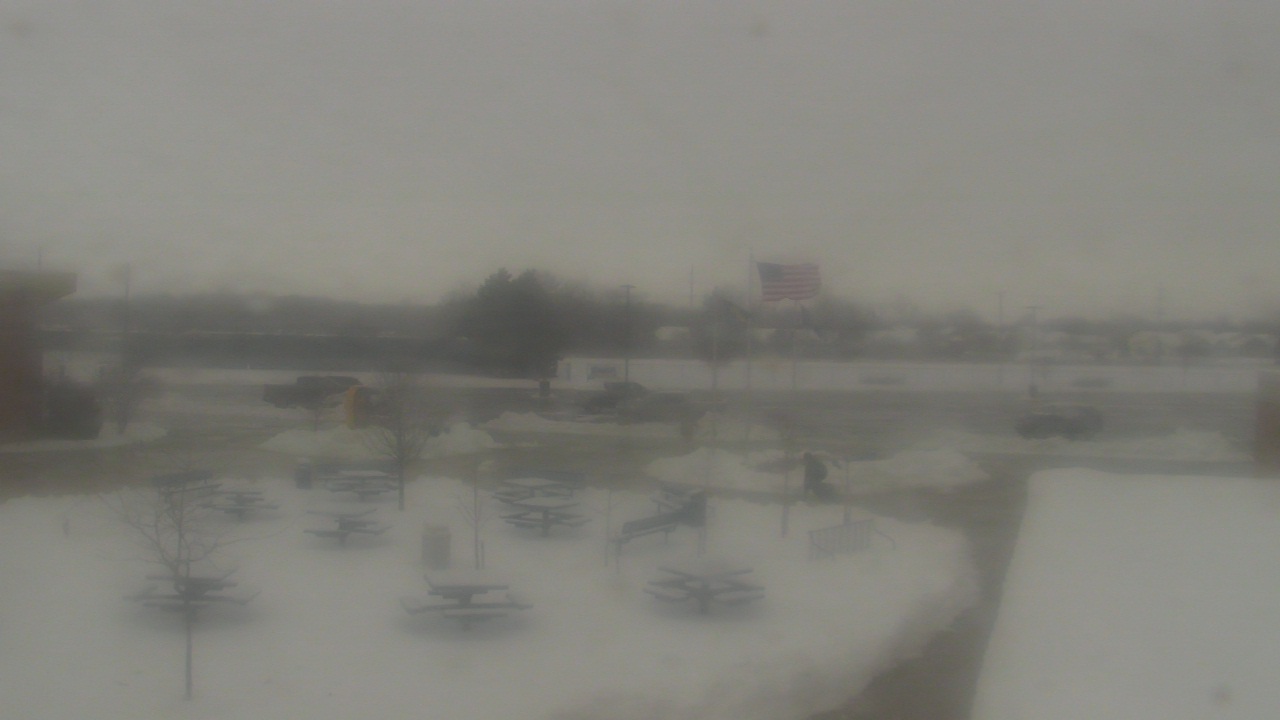 Thumbnail for current weather camera view from Owosso High School in Owosso, Michigan