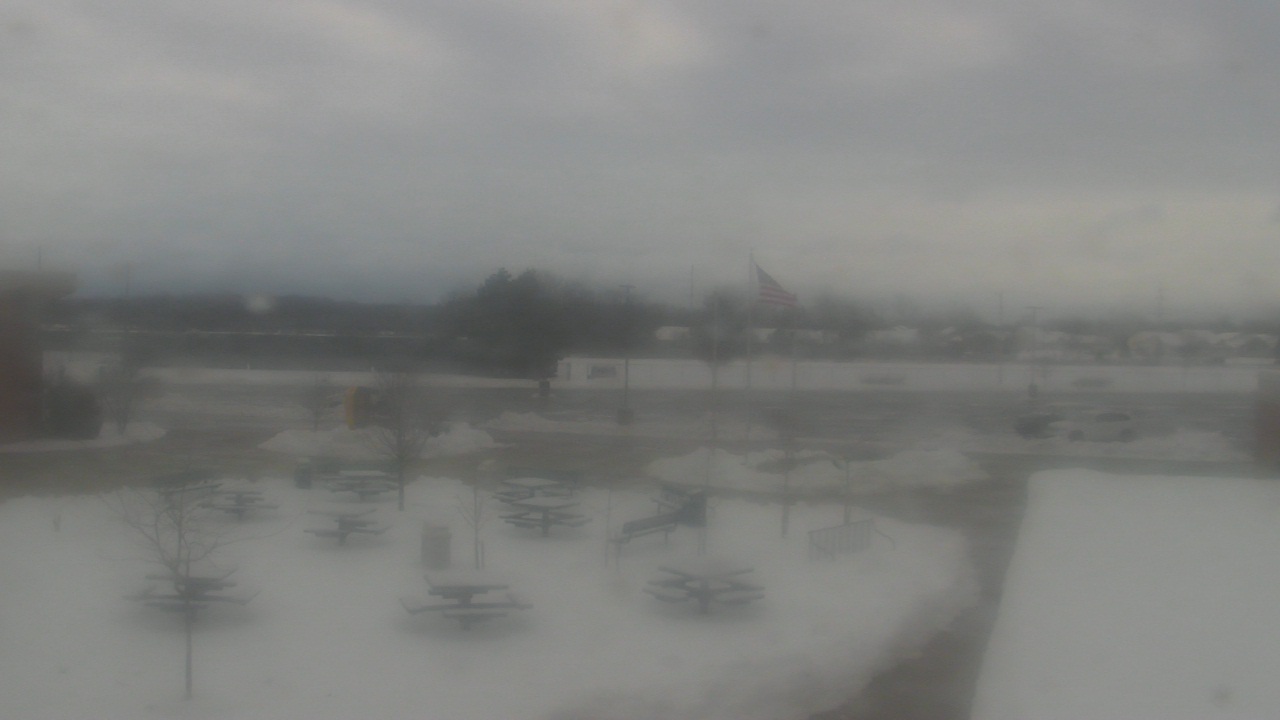 Thumbnail for current weather camera view from Owosso High School in Owosso, Michigan
