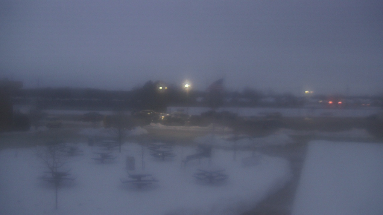 Thumbnail for current weather camera view from Owosso High School in Owosso, Michigan