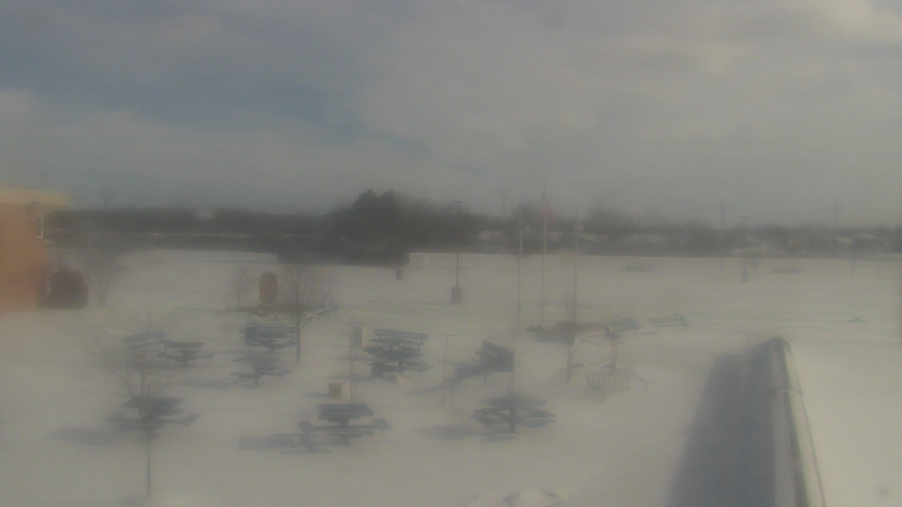 Thumbnail for current weather camera view from Owosso High School in Owosso, Michigan