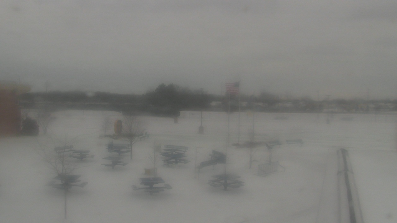 Thumbnail for current weather camera view from Owosso High School in Owosso, Michigan