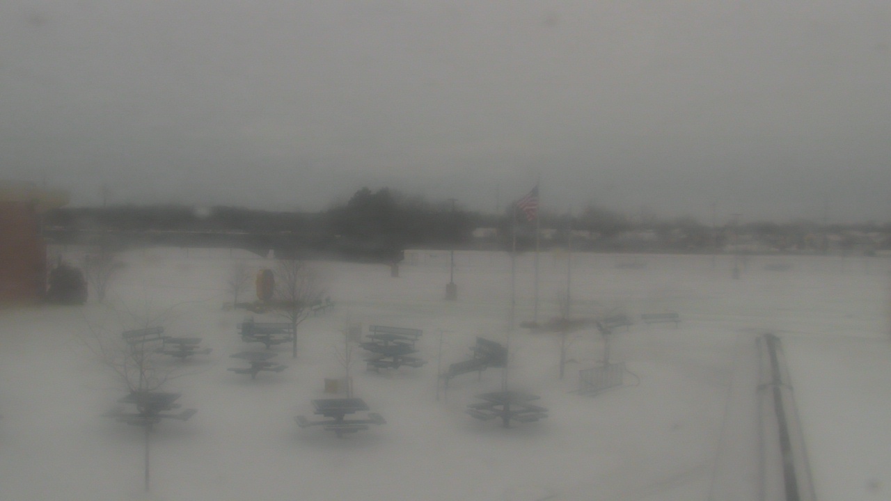Thumbnail for current weather camera view from Owosso High School in Owosso, Michigan