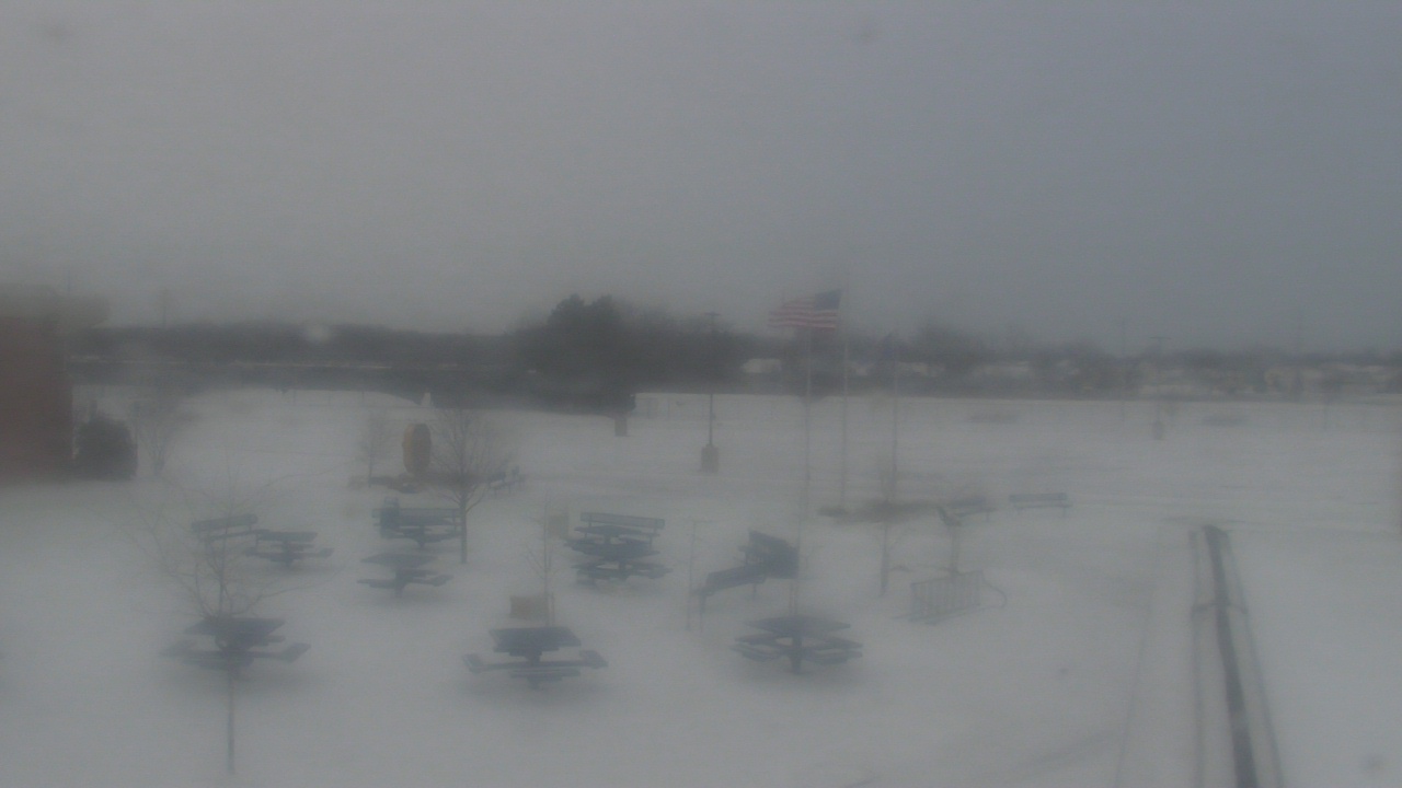 Thumbnail for current weather camera view from Owosso High School in Owosso, Michigan