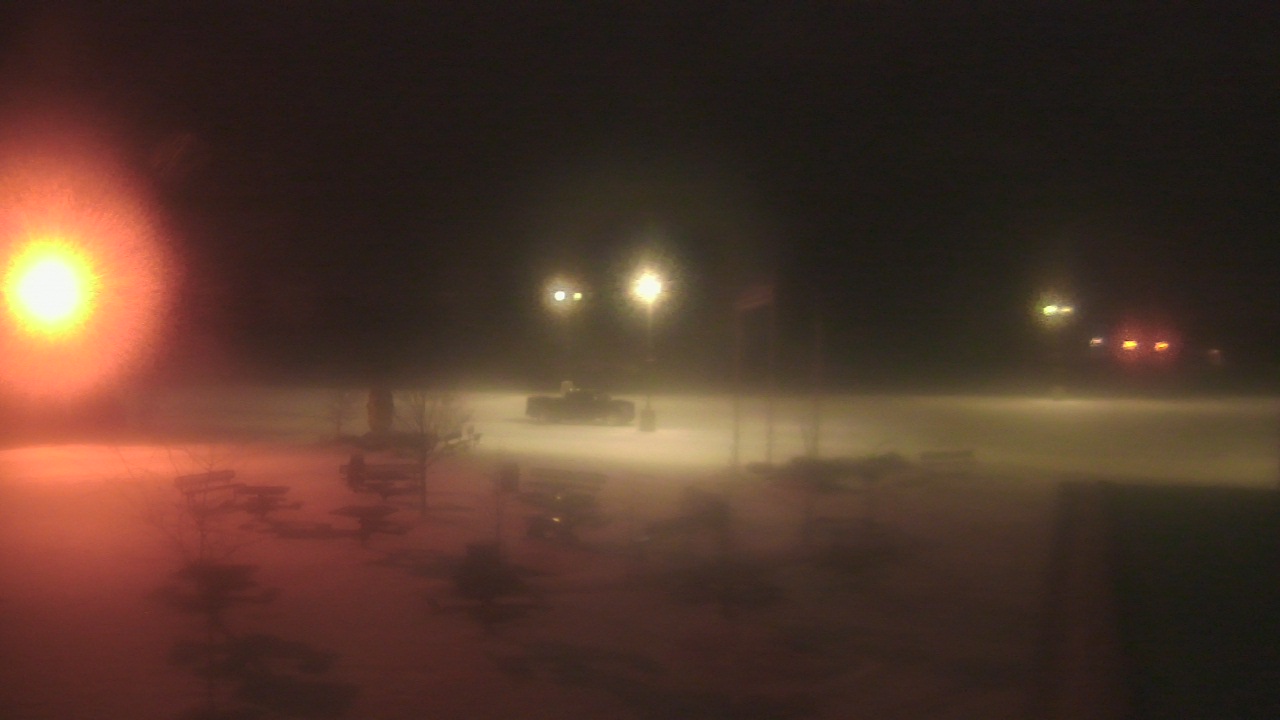 Thumbnail for current weather camera view from Owosso High School in Owosso, Michigan