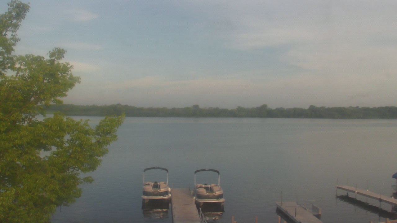 Thumbnail for current weather camera view from Big Creek Marina in Polk City, Iowa