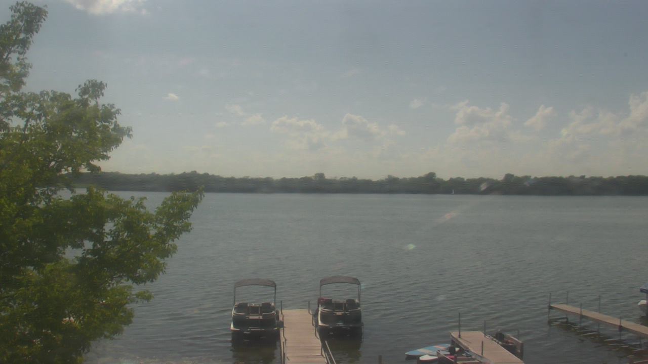 Thumbnail for current weather camera view from Big Creek Marina in Polk City, Iowa