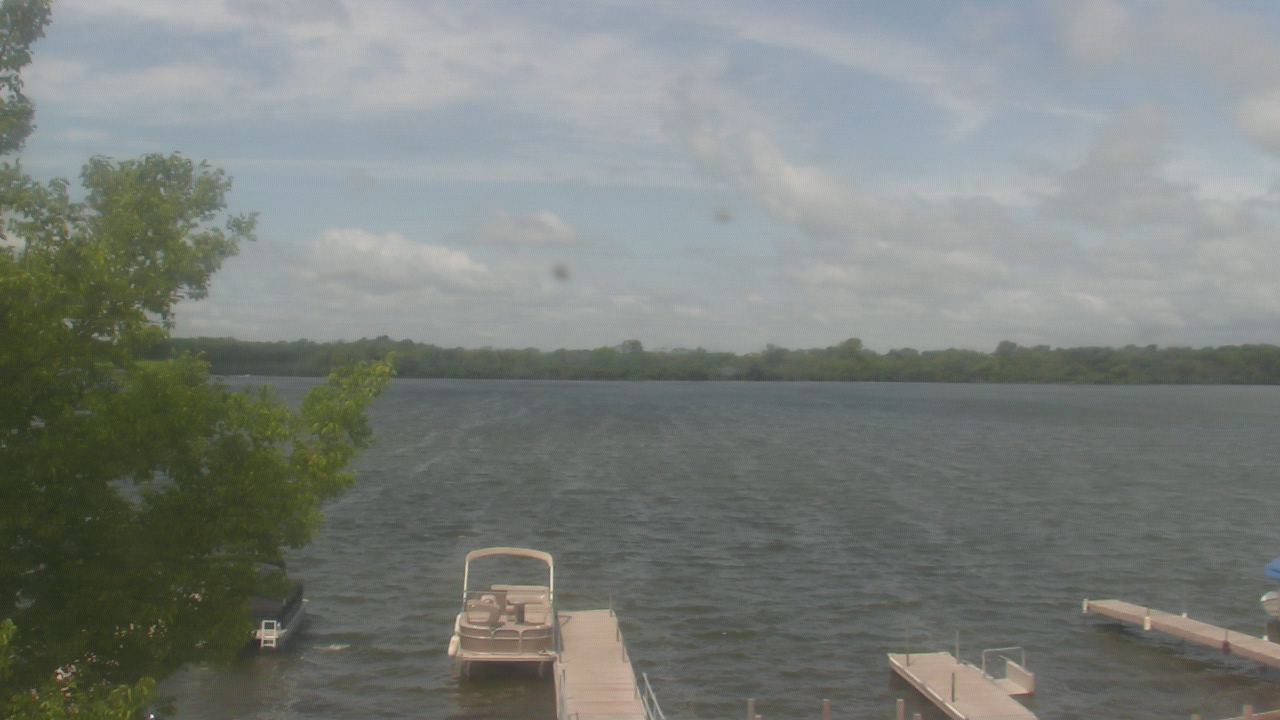 Thumbnail for current weather camera view from Big Creek Marina in Polk City, Iowa