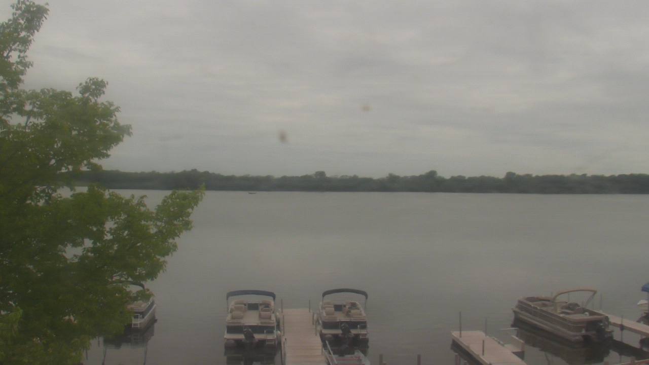 Thumbnail for current weather camera view from Big Creek Marina in Polk City, Iowa