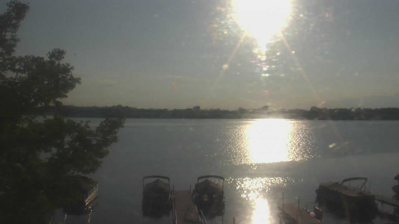Thumbnail for current weather camera view from Big Creek Marina in Polk City, Iowa
