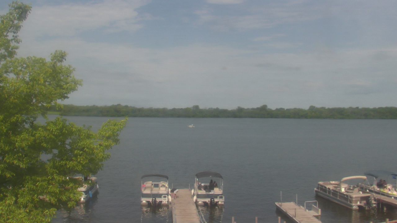 Thumbnail for current weather camera view from Big Creek Marina in Polk City, Iowa