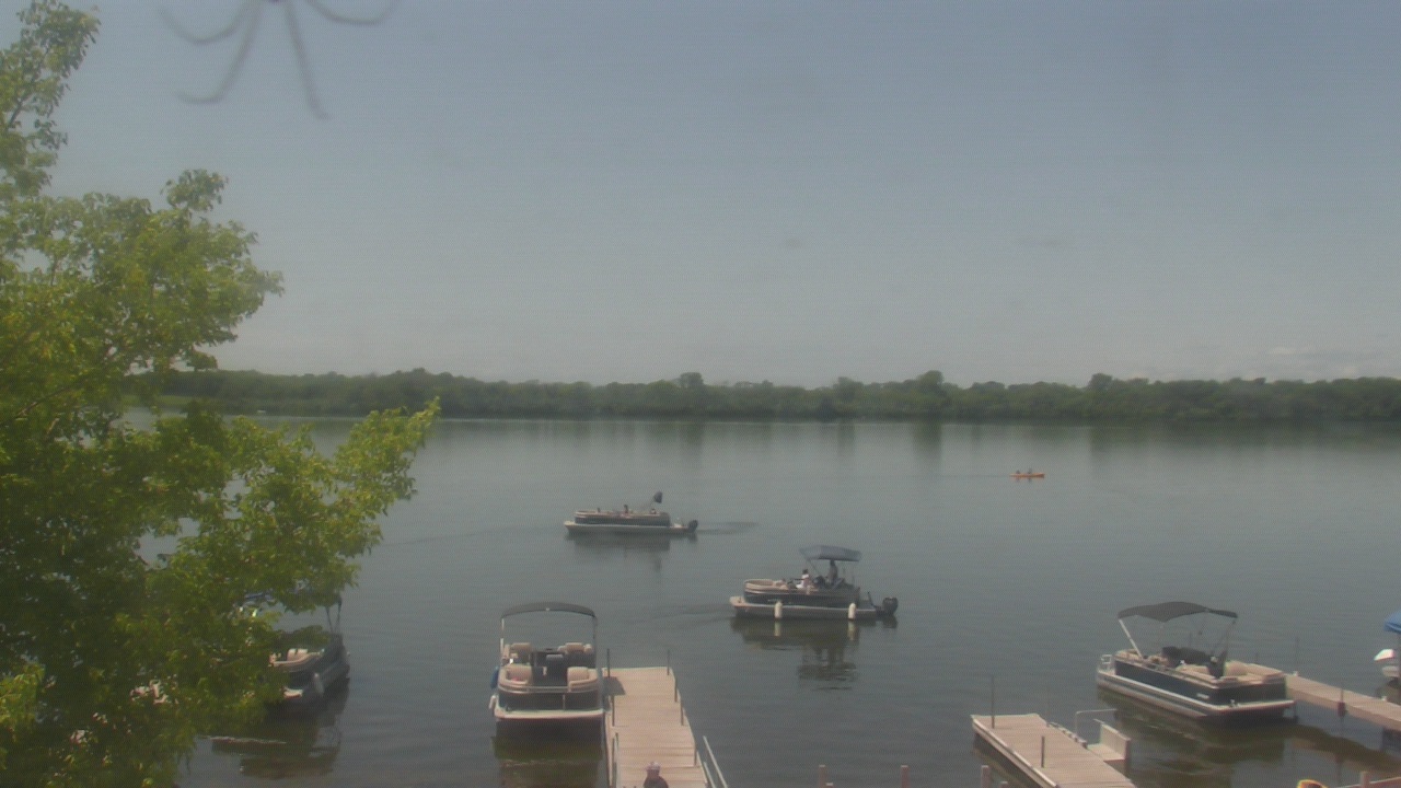 Thumbnail for current weather camera view from Big Creek Marina in Polk City, Iowa