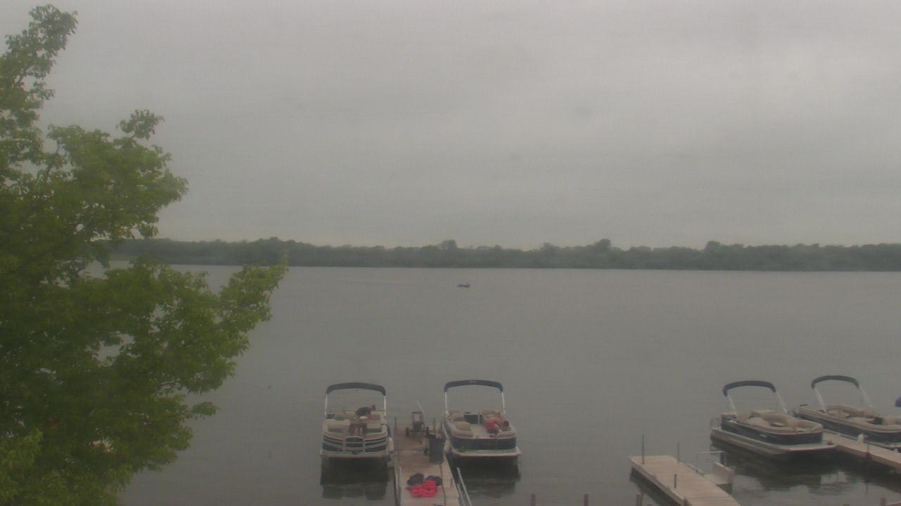 Thumbnail for current weather camera view from Big Creek Marina in Polk City, Iowa