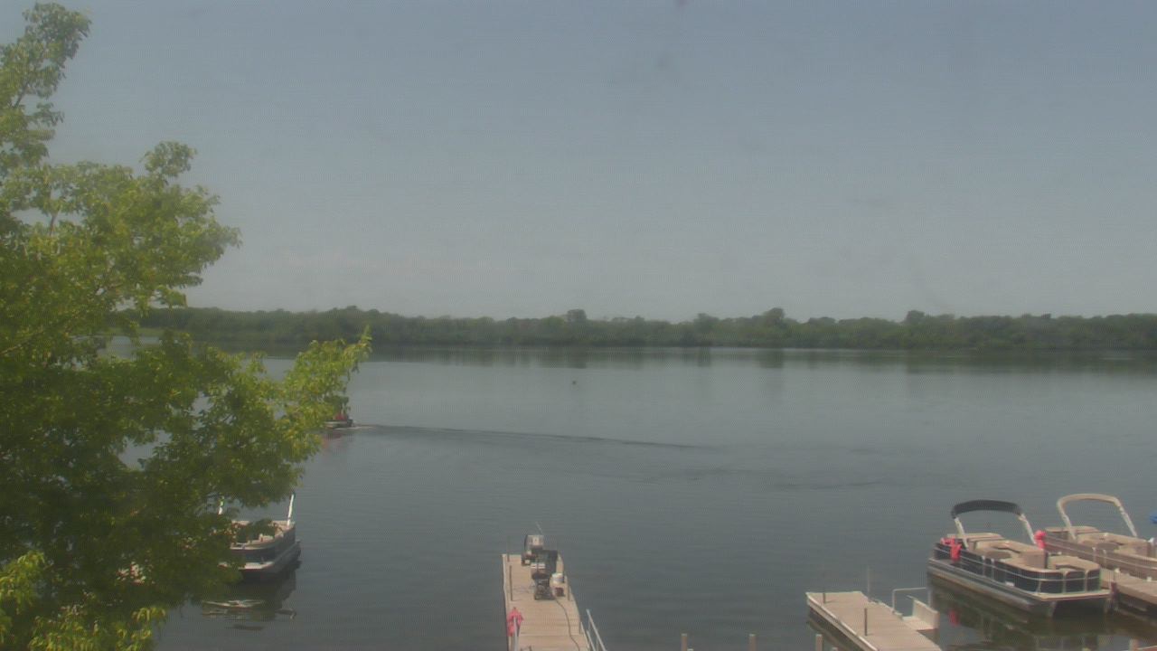 Thumbnail for current weather camera view from Big Creek Marina in Polk City, Iowa