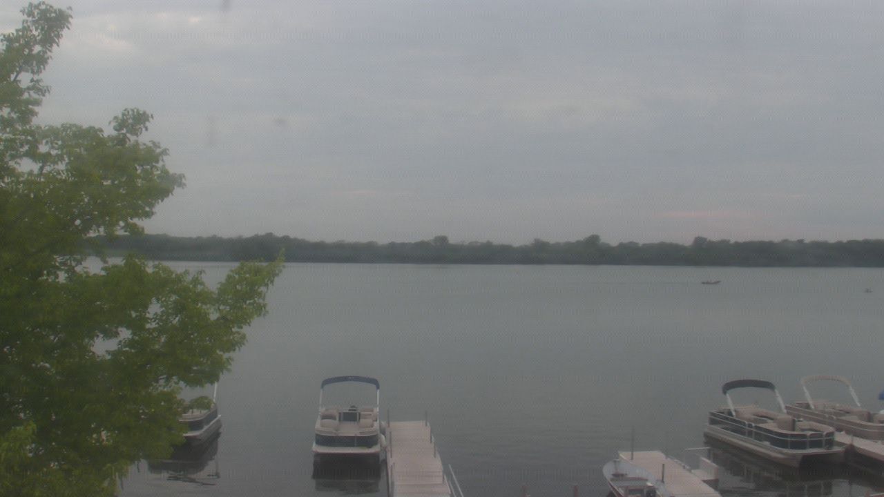 Thumbnail for current weather camera view from Big Creek Marina in Polk City, Iowa