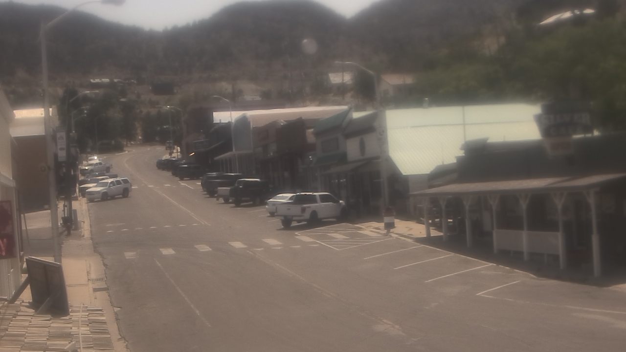 Thumbnail for current weather camera view from Overland Hotel in Pioche, Nevada