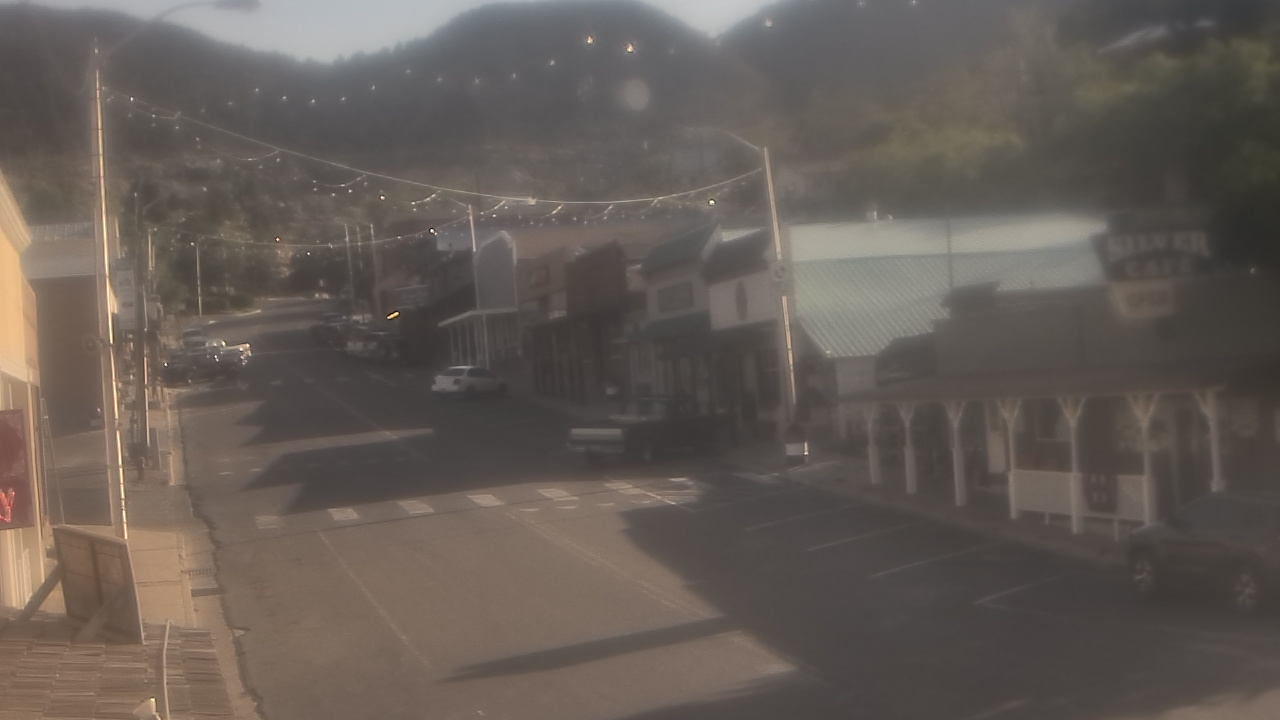 Thumbnail for current weather camera view from Overland Hotel in Pioche, Nevada