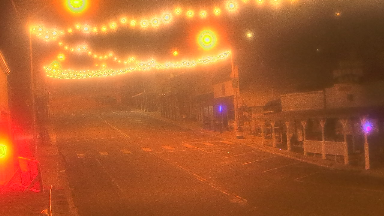 Thumbnail for current weather camera view from Overland Hotel in Pioche, Nevada