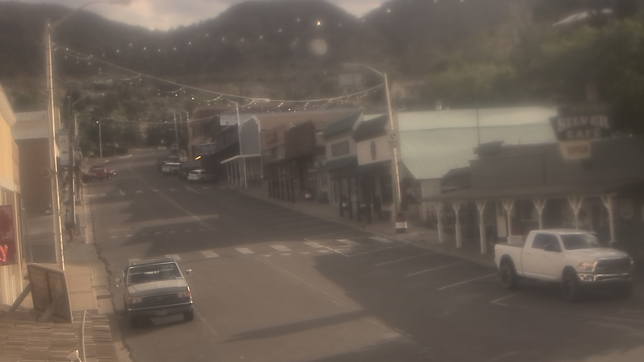 Thumbnail for current weather camera view from Overland Hotel in Pioche, Nevada