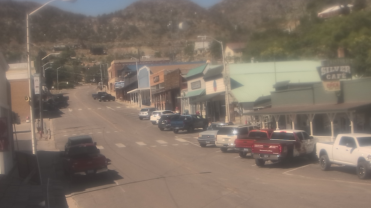 Thumbnail for current weather camera view from Overland Hotel in Pioche, Nevada