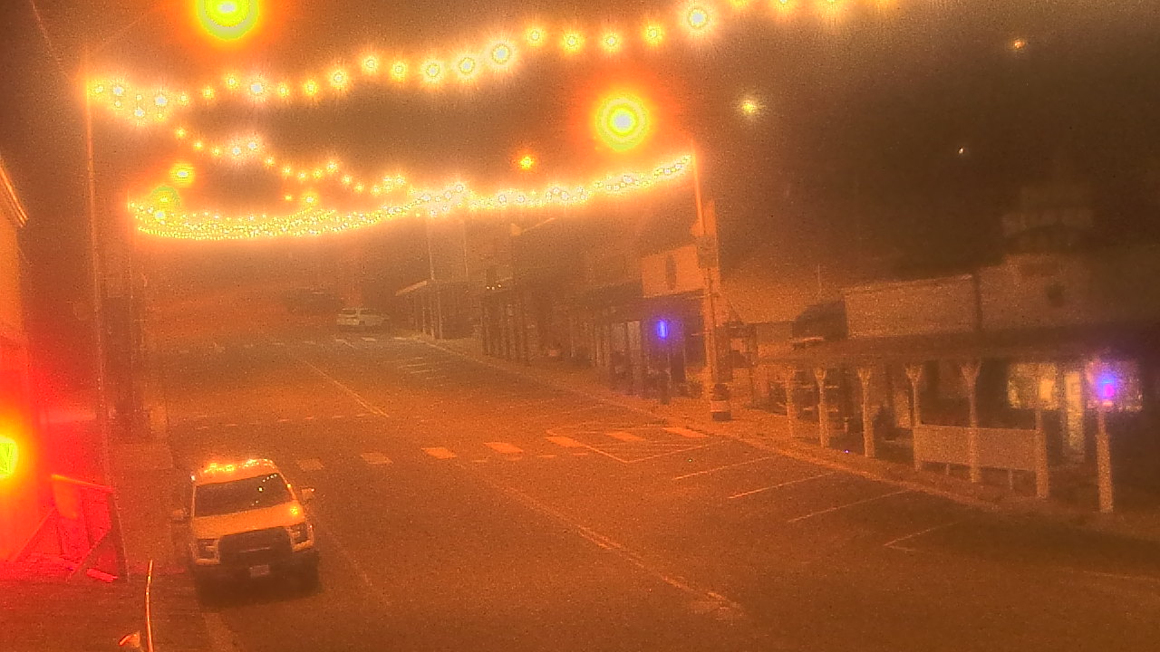 Thumbnail for current weather camera view from Overland Hotel in Pioche, Nevada