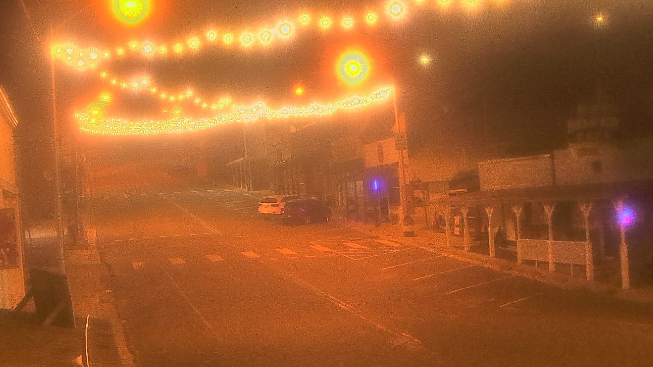 Thumbnail for current weather camera view from Overland Hotel in Pioche, Nevada