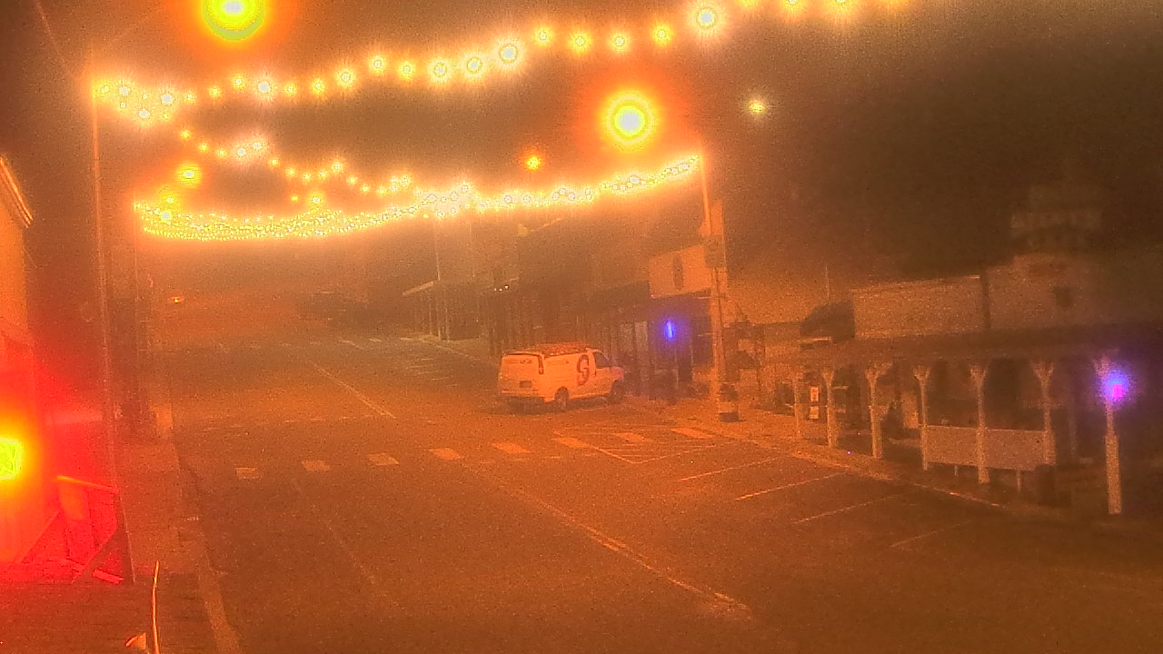 Thumbnail for current weather camera view from Overland Hotel in Pioche, Nevada
