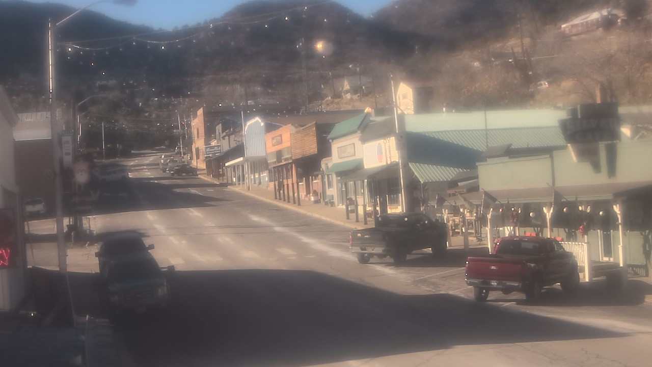 Thumbnail for current weather camera view from Overland Hotel in Pioche, Nevada