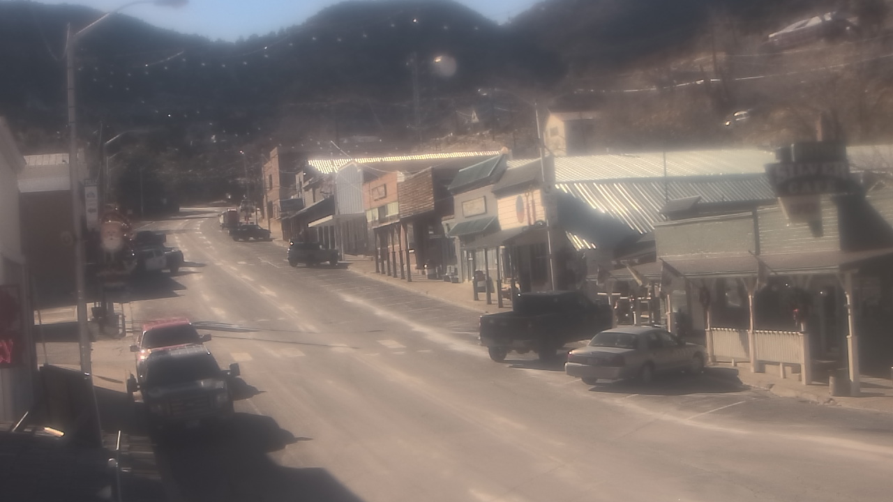 Thumbnail for current weather camera view from Overland Hotel in Pioche, Nevada