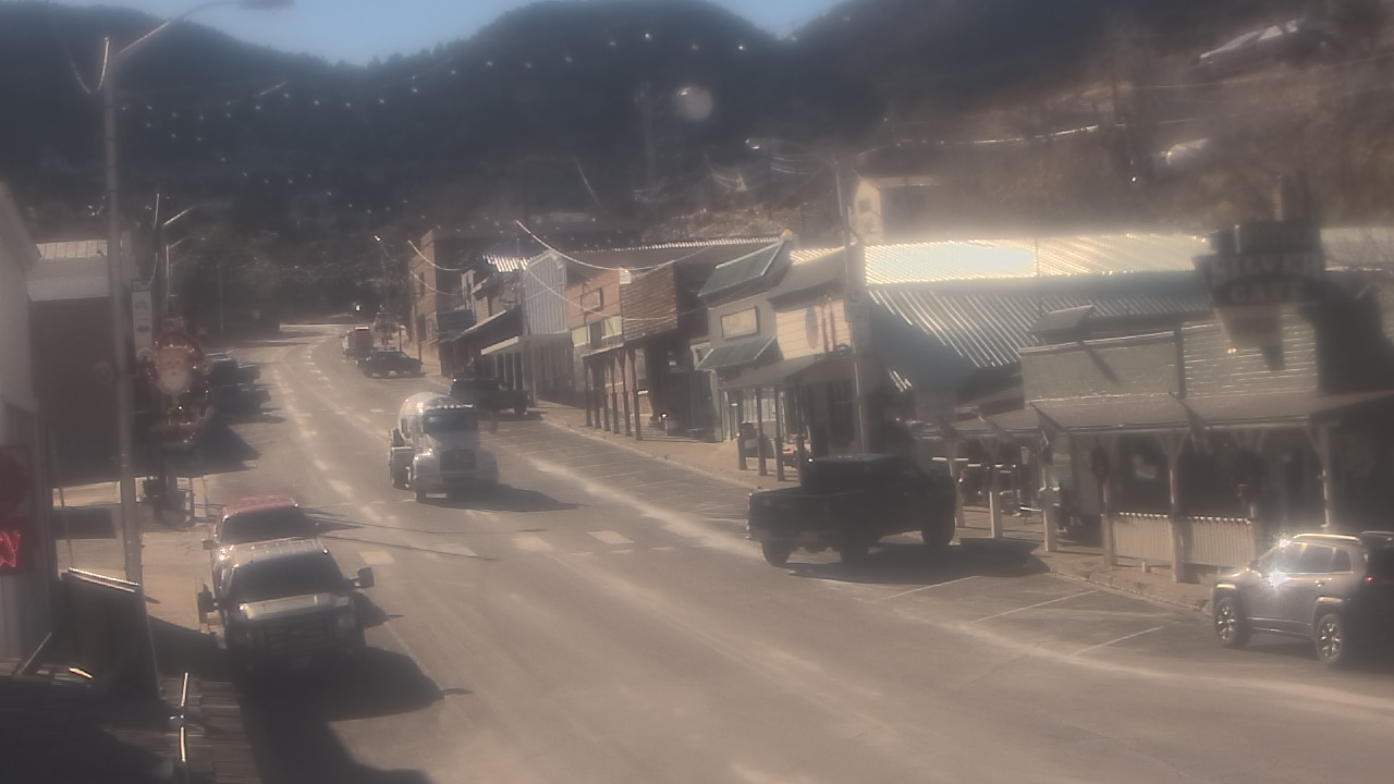 Thumbnail for current weather camera view from Overland Hotel in Pioche, Nevada