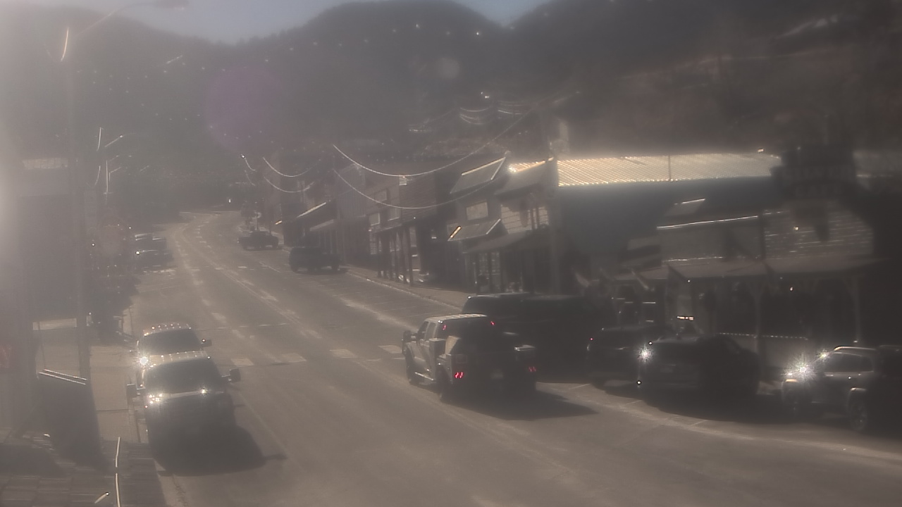 Thumbnail for current weather camera view from Overland Hotel in Pioche, Nevada