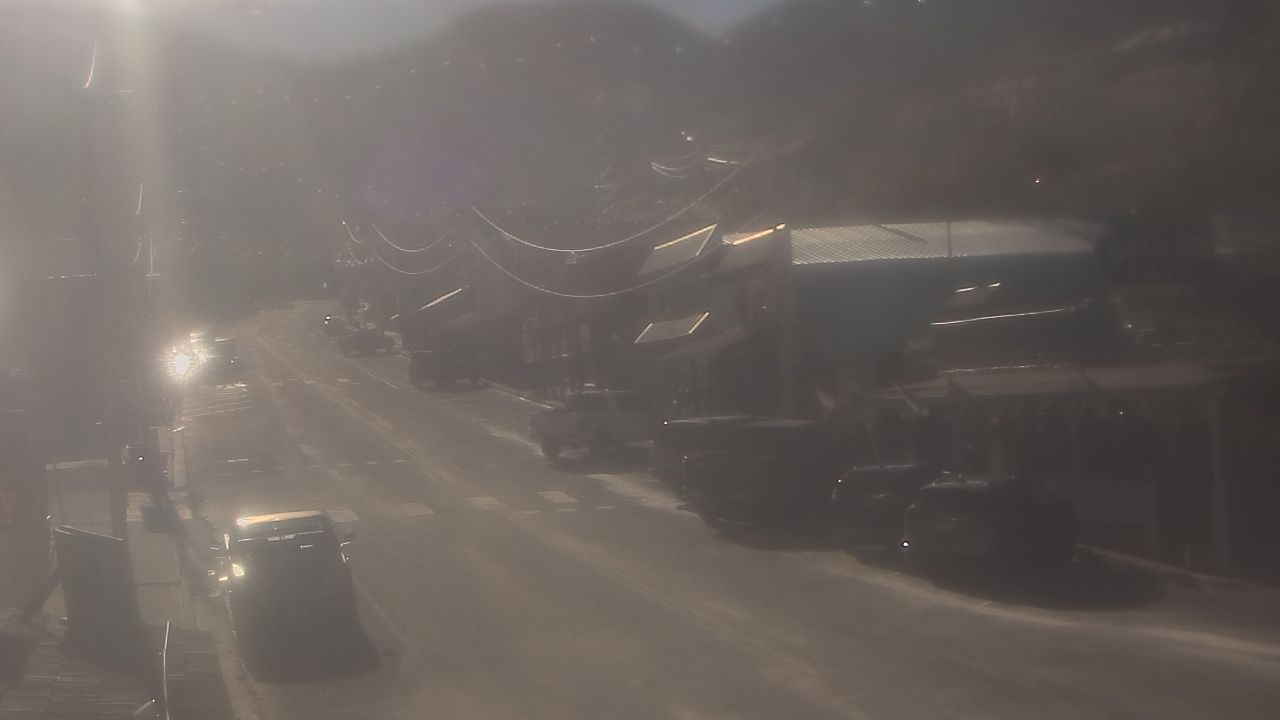 Thumbnail for current weather camera view from Overland Hotel in Pioche, Nevada