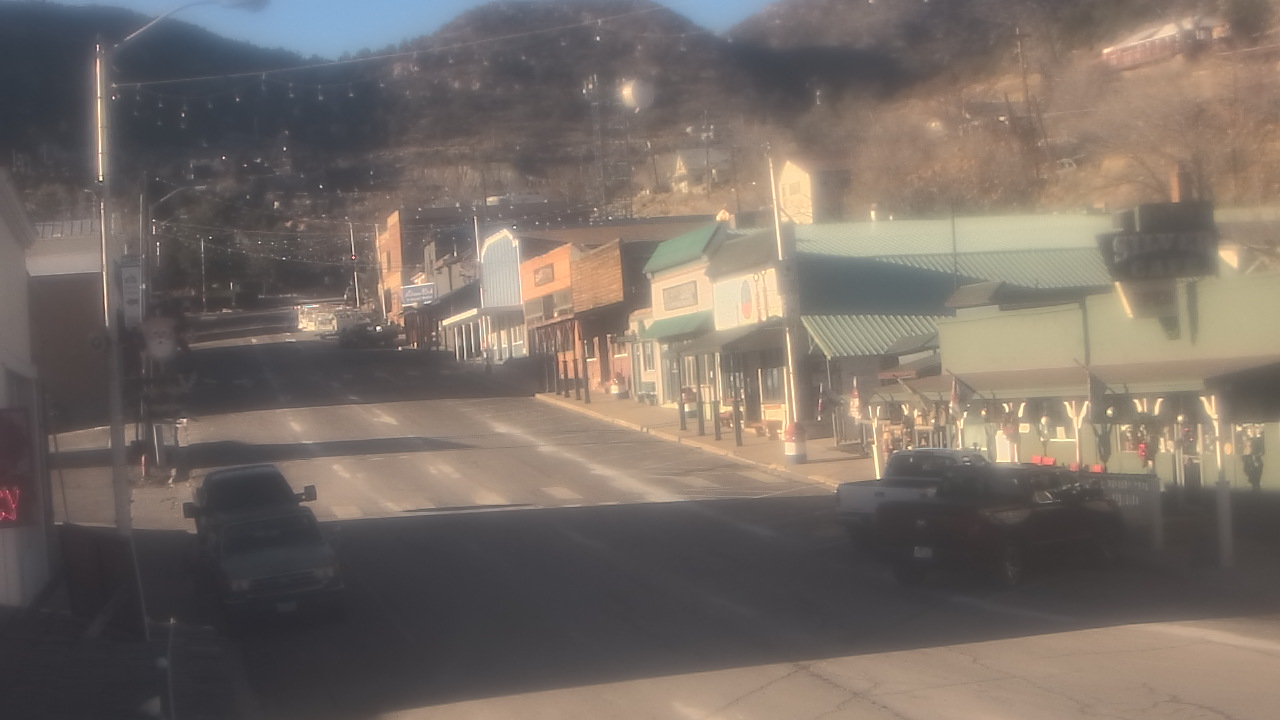 Thumbnail for current weather camera view from Overland Hotel in Pioche, Nevada