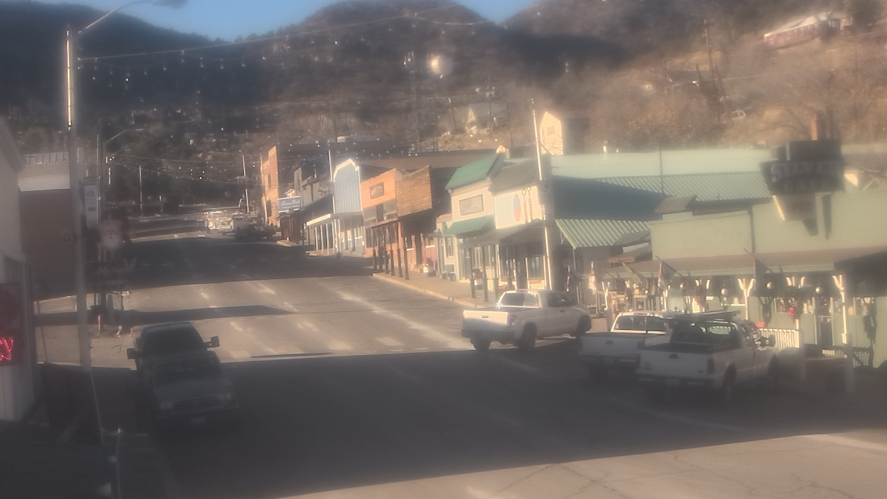 Thumbnail for current weather camera view from Overland Hotel in Pioche, Nevada