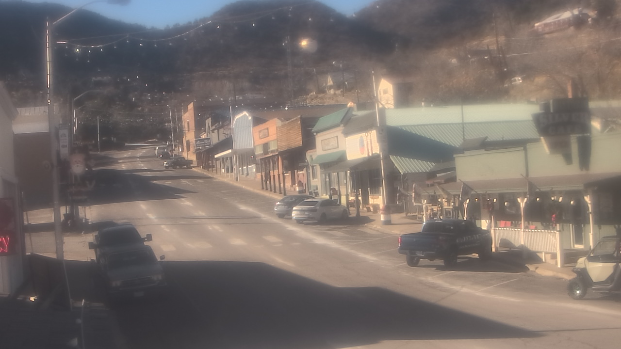 Thumbnail for current weather camera view from Overland Hotel in Pioche, Nevada