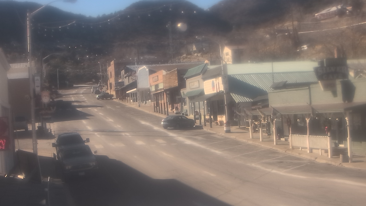 Thumbnail for current weather camera view from Overland Hotel in Pioche, Nevada