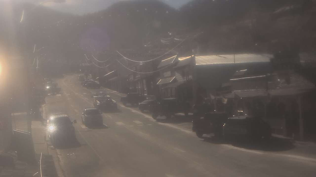 Thumbnail for current weather camera view from Overland Hotel in Pioche, Nevada