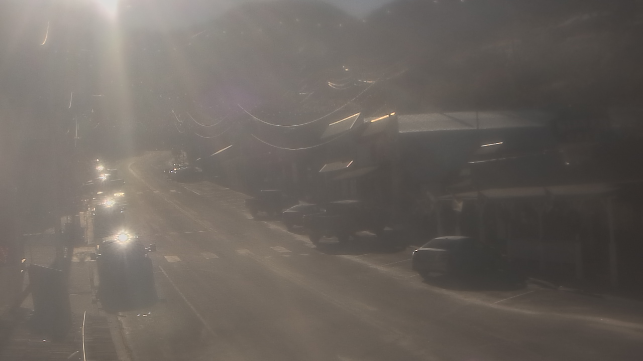 Thumbnail for current weather camera view from Overland Hotel in Pioche, Nevada